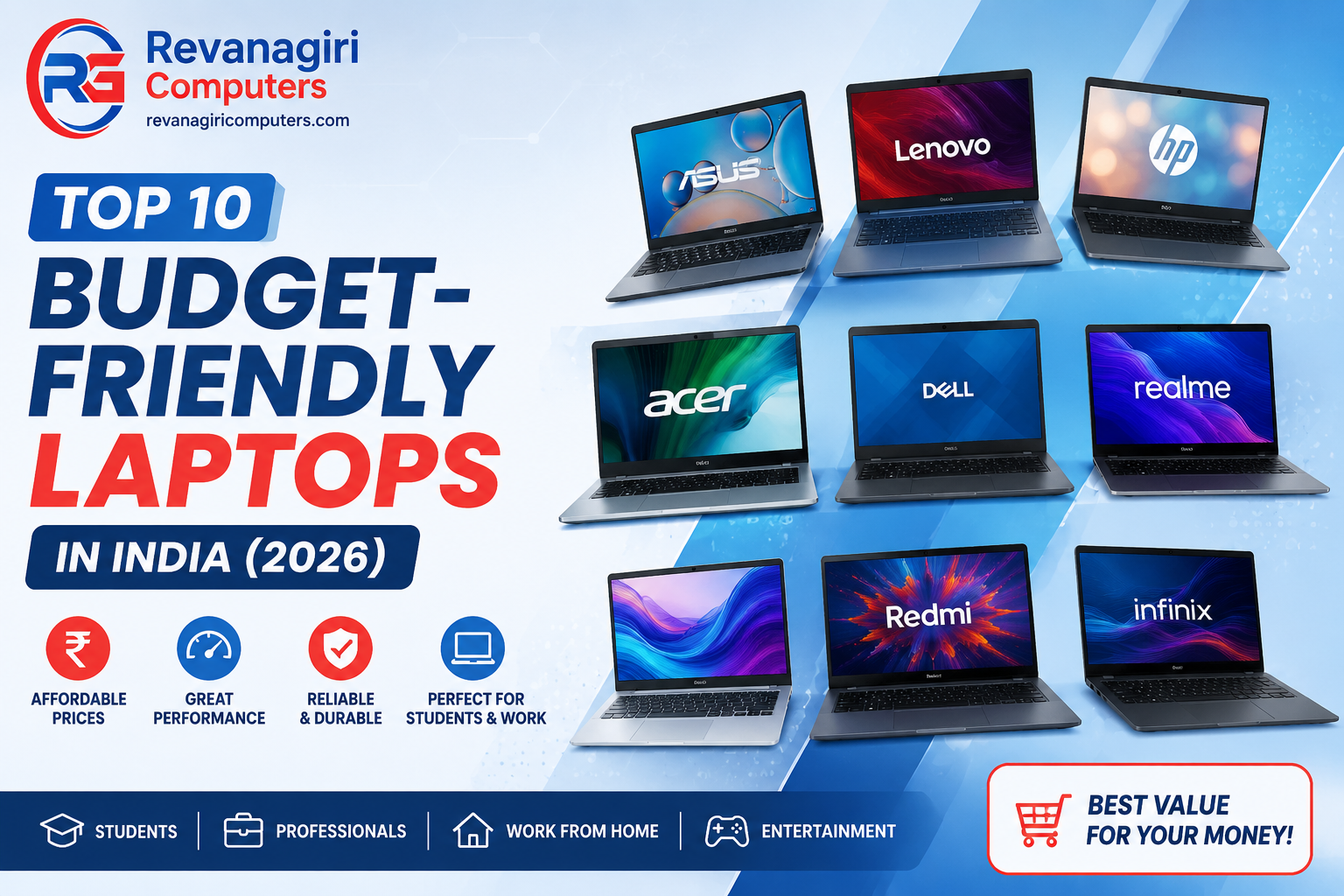 Top 10 Budget-Friendly Laptops in India 2026