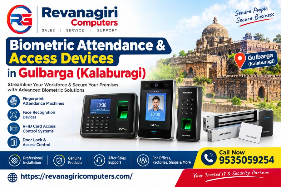 Biometric Attendance & Access Devices in Gulbarga (Kalaburagi)