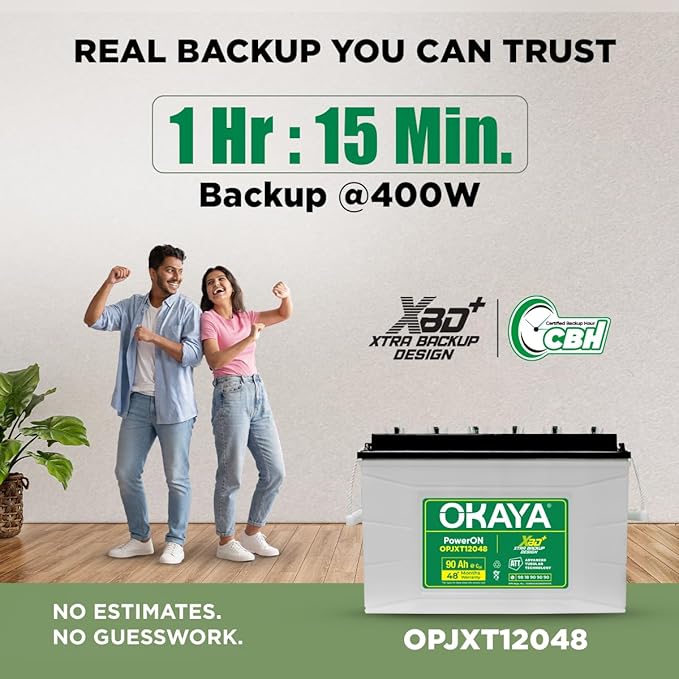 Okaya Inverter with Battery Combo for Home,Office & Shops photo 2